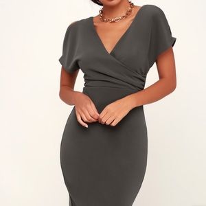 Lulus Raquel Cold Shoulder Dress